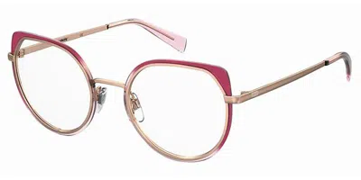Levi's Lv 1052 Women's Glasses, Gold, Size 51 In Gray