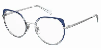 Levi's Lv 1052 Women's Glasses, Silver, Size 51