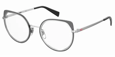 Levi's Lv 1052 Women's Glasses, Silver, Size 51 In Gray