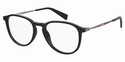 Levi's Lv 1057 Men's Glasses, Black, Size 51