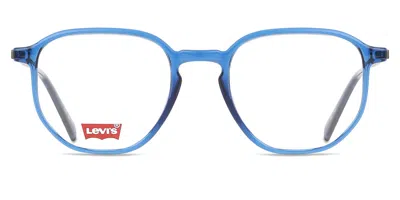 Levi's Lv 1058 Men's Glasses, Blue, Size 50