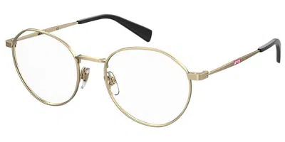 Levi's Lv 1059 Men's Glasses, Gold, Size 53 In Gray