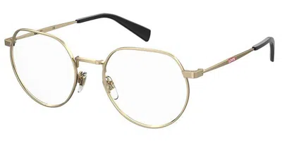 Levi's Lv 1060 Men's Glasses, Gold, Size 52