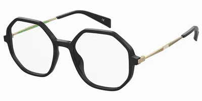 Levi's Lv 1062 Women's Glasses, Black, Size 52