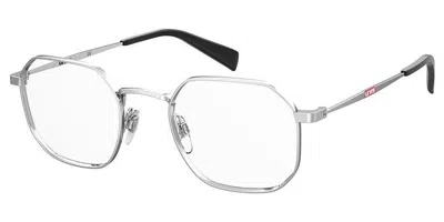 Levi's Lv 1064 Men's Glasses, Silver, Size 50