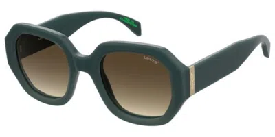 Levi's Lv 1066/s 1ed/ha Women's Sunglasses Green Size 51