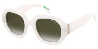 Levi's Lv 1066/s Vk6/9k Women's Sunglasses White Size 51