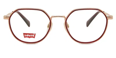 Levi's Lv 1069 Women's Glasses, Gold, Size 48 In Brown