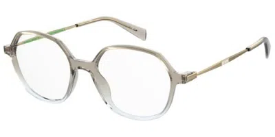 Levi's Lv 1073 Women's Glasses, Brown, Size 51 In Gray