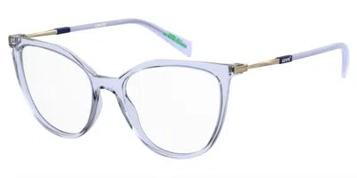 Levi's Lv 1076 Women's Glasses, Blue, Size 53