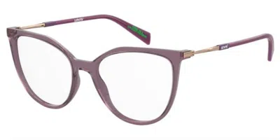 Levi's Lv 1076 Women's Glasses, Purple, Size 53