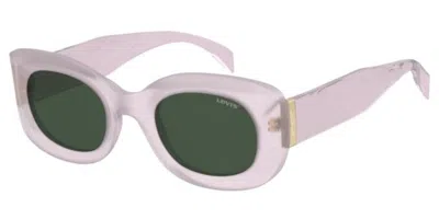 Levi's Lv 1080/s 8kj/qt Women's Sunglasses Pink Size 49