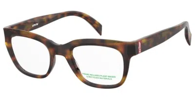Levi's Lv 1081 086 Occhiali Da Vista Tartarugatishell Per Donna (solo Montatura) In Brown