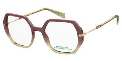 Levi's Lv 1085 Women's Glasses, Brown, Size 52