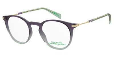 Levi's Lv 1089 0b2 Women's Glasses Green Size 49 - Free Lenses - Blue Light Block Available In Black