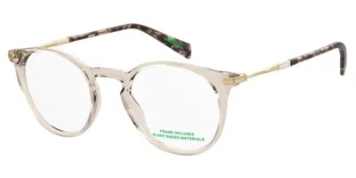 Levi's Lv 1089 Women's Glasses, Brown, Size 49 In Neutral