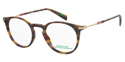Levi's Lv 1089 Women's Glasses, Tortoiseshell, Size 49 In Brown