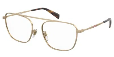 Levi's Lv 1090 Men's Glasses, Gold, Size 54