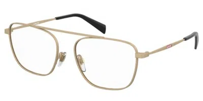 Levi's Lv 1090 Men's Glasses, Gold, Size 54