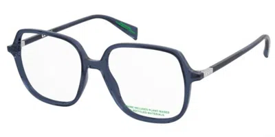 Levi's Lv 1097 Pjp Occhiali Da Vista Blu Per Donna (solo Montatura) In Blue