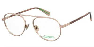 Levi's Lv 1099 Ddb Occhiali Da Vista Oro Per Donna (solo Montatura) In Gold