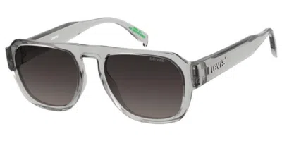 Levi's Lv 1100/s Kb7/3x Occhiali Da Sole Chiari Per Uomo In Gray