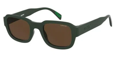 Levi's Lv 1101/s 1ed/70 Occhiali Da Sole Verdi Per Uomo In Green
