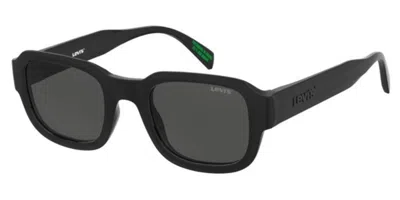 Levi's Lv 1101/s 807/ir Occhiali Da Sole Neri Per Uomo In Black