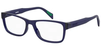 Levi's Lv 1102 Pjp Occhiali Da Vista Blu Per Uomo (solo Montatura)