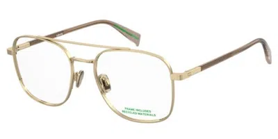Levi's Lv 1108 Bku Occhiali Da Vista Oro Per Donna (solo Montatura) In Gold