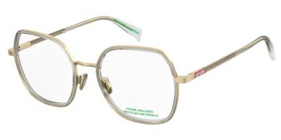 Levi's Lv 1109 2f7 Occhiali Da Vista Oro Per Donna (solo Montatura) In Gold
