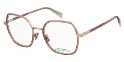 Levi's Lv 1109 Eyr Occhiali Da Vista Oro Per Donna (solo Montatura) In Gold