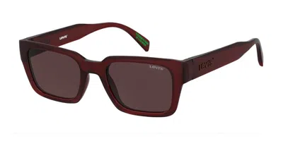 Levi's Lv 1110/s 1lh/u1 Men's Sunglasses Burgundy Size 52