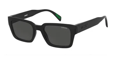 Levi's Lv 1110/s 807/ir Men's Sunglasses Black Size 52