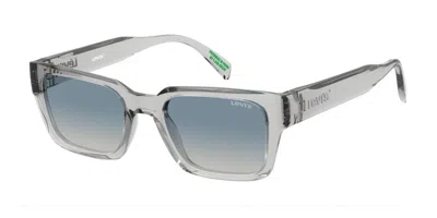 Levi's Lv 1110/s Kb7/uy Men's Sunglasses Grey Size 52 In Transparent
