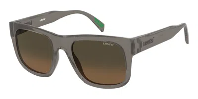 Levi's Lv 1111/s Kb7/se Men's Sunglasses Grey Size 54 In Transparent