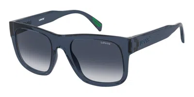 Levi's Lv 1111/s Pjp/08 Men's Sunglasses Blue Size 54 In Red