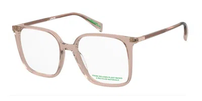 Levi's Lv 1114 35j Women's Glasses Pink Size 53 - Free Lenses - Blue Light Block Available In Yellow