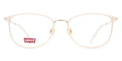 Levi's Lv 5009 Szj Occhiali Da Vista Bianchi Per Donna (solo Montatura) In Gold