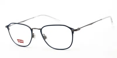 Levi's Lv 5010 Fll Men's Glasses Blue Size 52 - Free Lenses - Blue Light Block Available In Matte Dark Blue