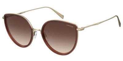 Levi's Lv 5011/s 09q/ha Women's Sunglasses Brown Size 56
