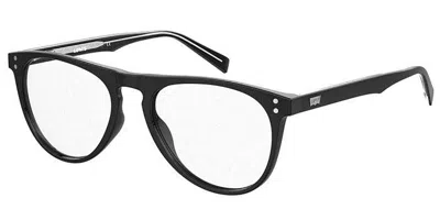 Levi's Lv 5014 807 Occhiali Da Vista Neri Per Uomo (solo Montatura) In Black