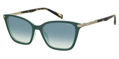 Levi's Lv 5017/s 619/9o Occhiali Da Sole Verdi Per Donna In Blue