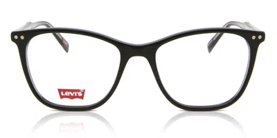 Levi's Lv 5018 807 Occhiali Da Vista Neri Per Donna (solo Montatura) In Black