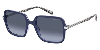 Levi's Lv 5018/s Woi/gb Occhiali Da Sole Blu Per Donna In Blue