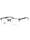 Levi's Levis Stylish Rectangular Eyeglasses For Men In Black