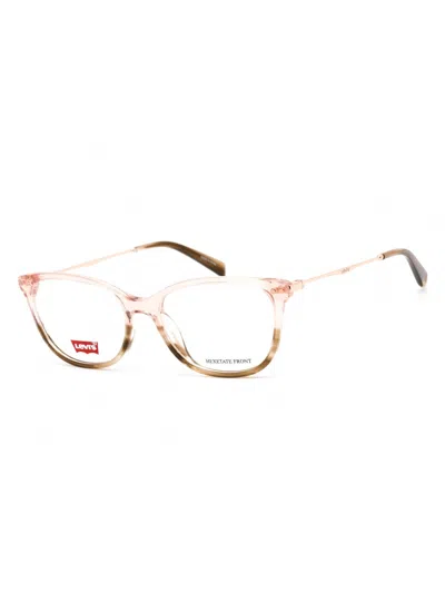Levi's Levis Lv 5021 Oval Eyeglasses In Gold