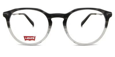 Levi's Lv 5022 2w8 Occhiali Da Vista Chiari Per Donna (solo Montatura) In Black