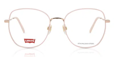 Levi's Lv 5023 35j Occhiali Da Vista Rosa Per Donna (solo Montatura) In Gold