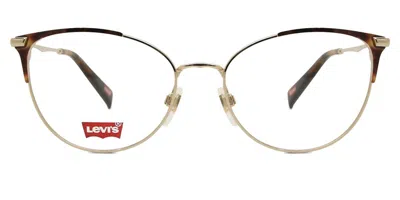 Levi's Lv 5025 06j Occhiali Da Vista Oro Per Donna (solo Montatura) In Gold